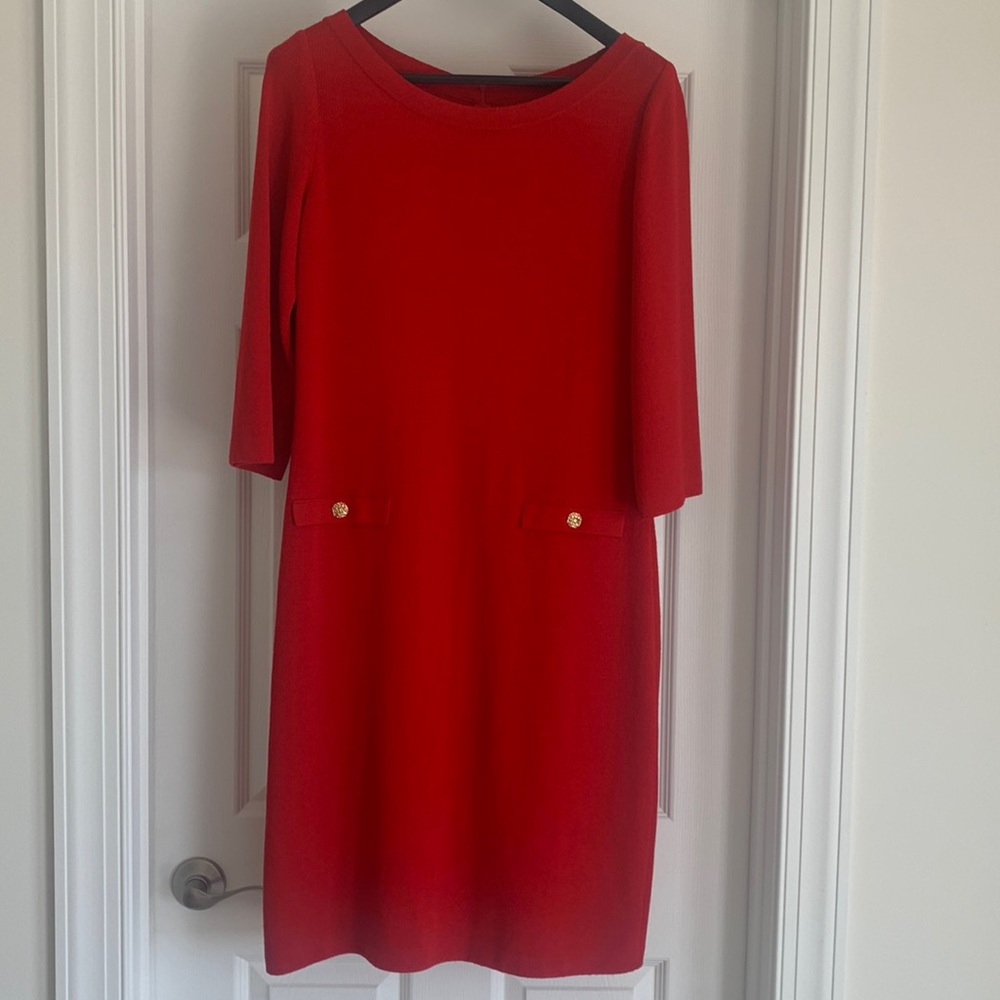 EUC St. John Red Dress